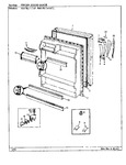 Diagram for 04 - Fresh Food Door