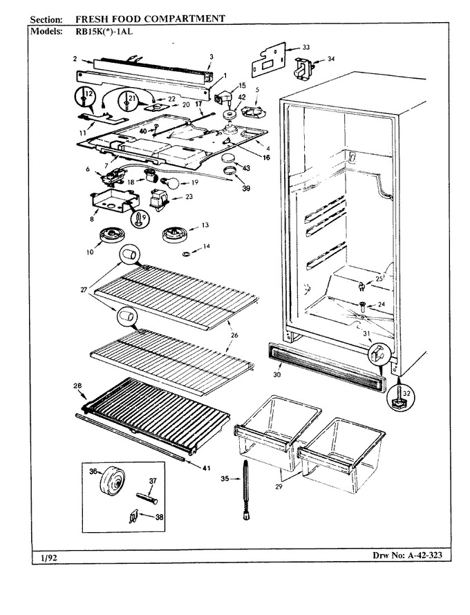 Diagram for RB15KA-1AL (BOM: BG02E)