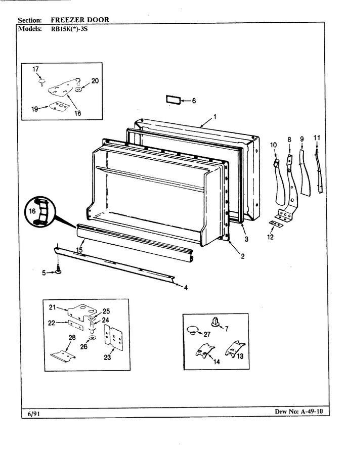 Diagram for RB15KA-3S (BOM: BF20A)