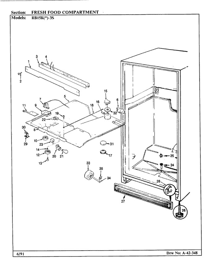 Diagram for RB15KA-3S (BOM: BF20A)