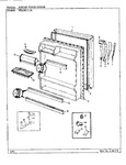 Diagram for 04 - Fresh Food Door