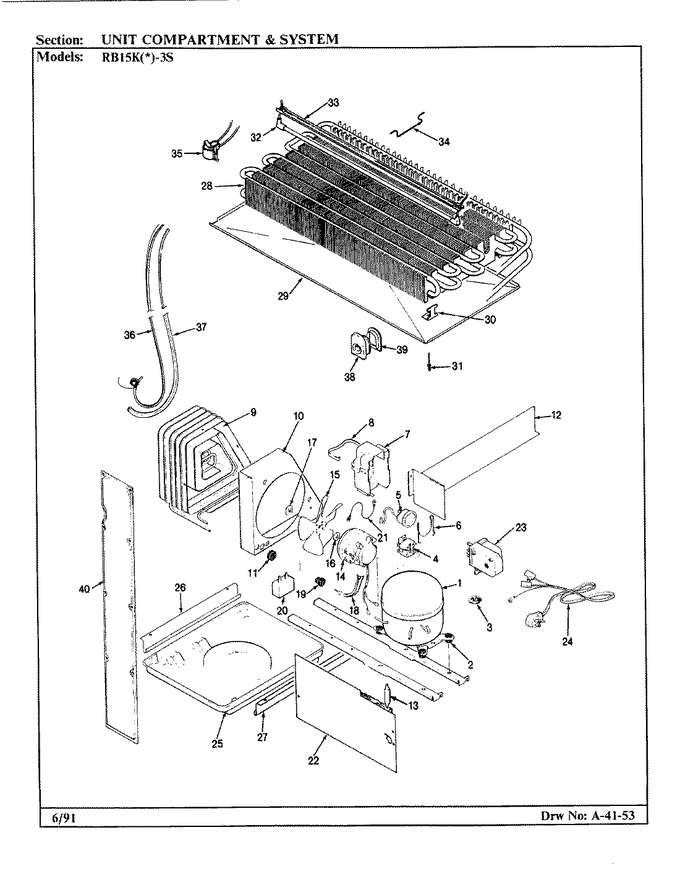 Diagram for RB15KA-3S (BOM: BF20A)