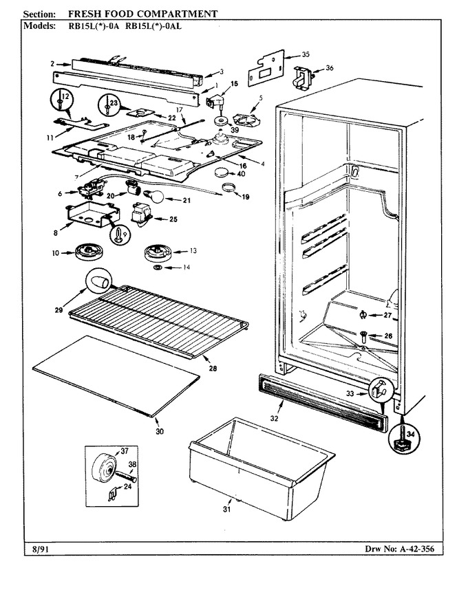 Diagram for RB15LA-0AL (BOM: BG07A)