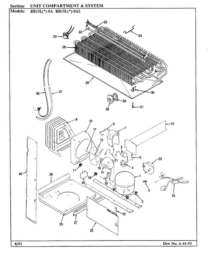 Diagram for RB15LA-0A (BOM: BG06C)