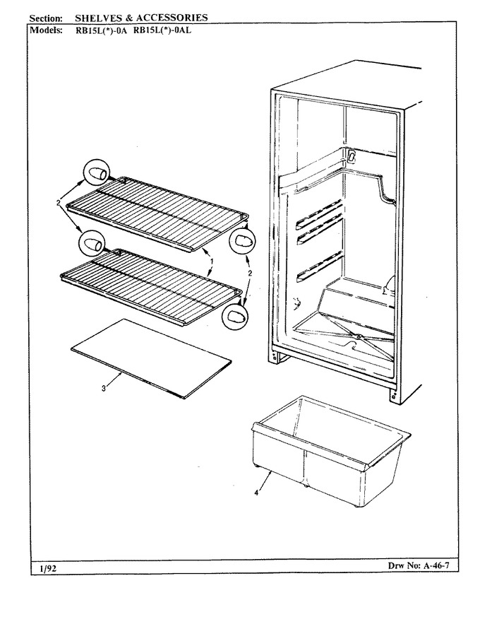 Diagram for RB15LA-0AL (BOM: BG07E)