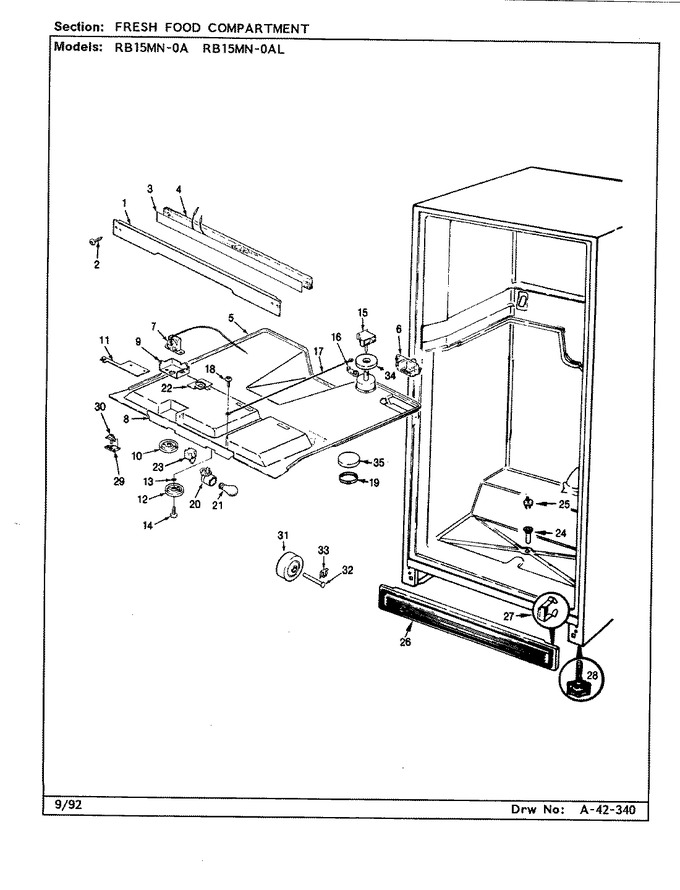 Diagram for RB15MN-0AL (BOM: CG07B)