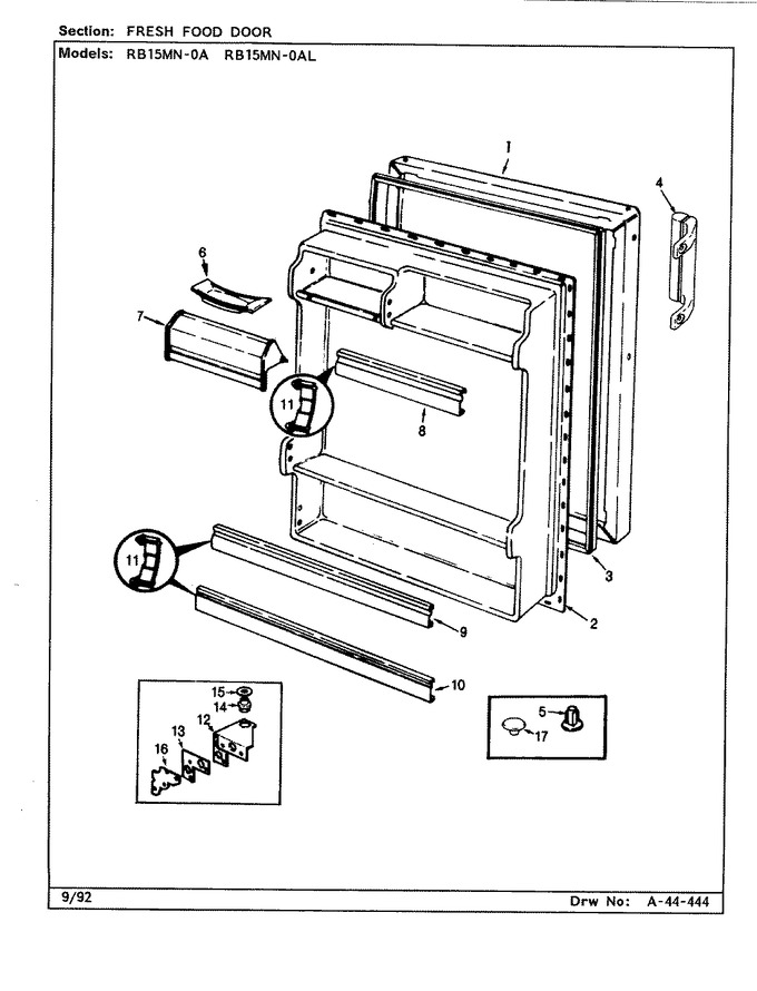 Diagram for RB15MN-0AL (BOM: CG07B)