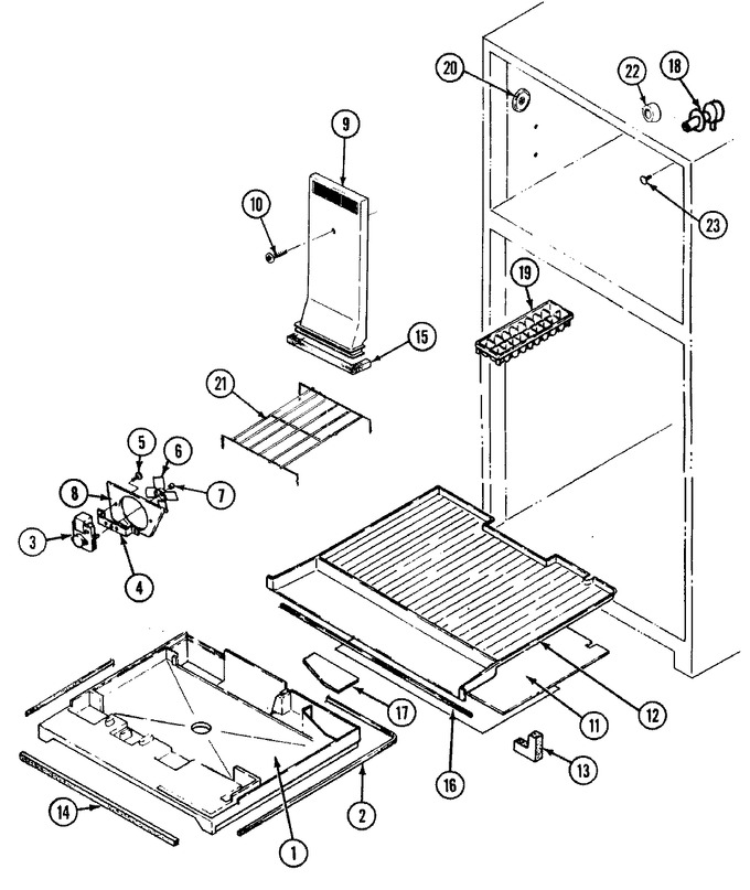 Diagram for RB171PLW (BOM: DG22C)