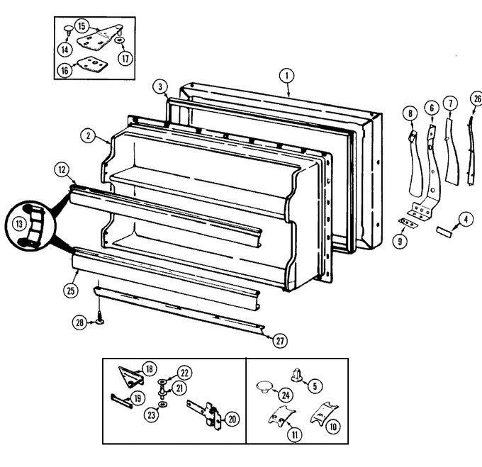 Diagram for RB170PA (BOM: DG28A)