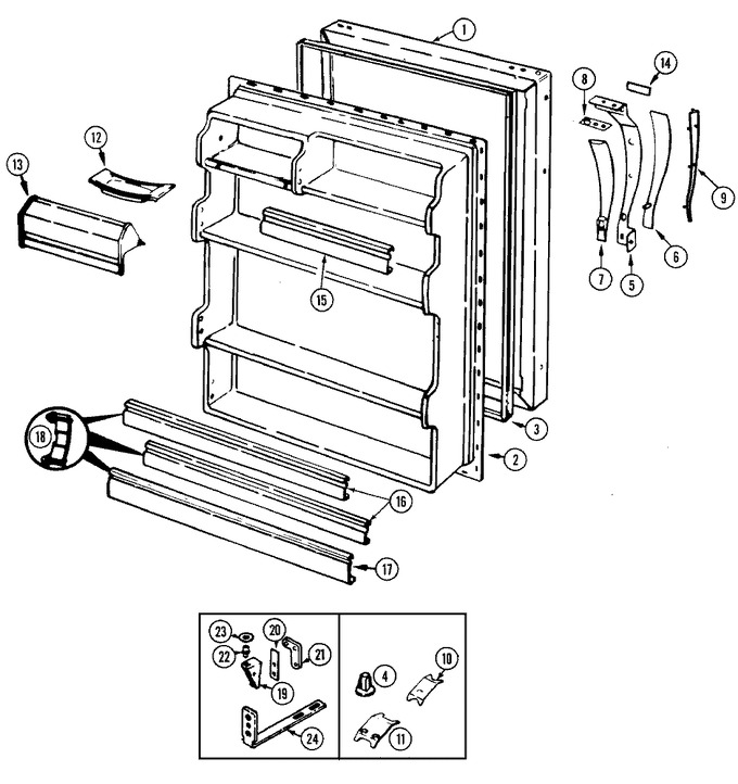 Diagram for RB170PW (BOM: DG25A)