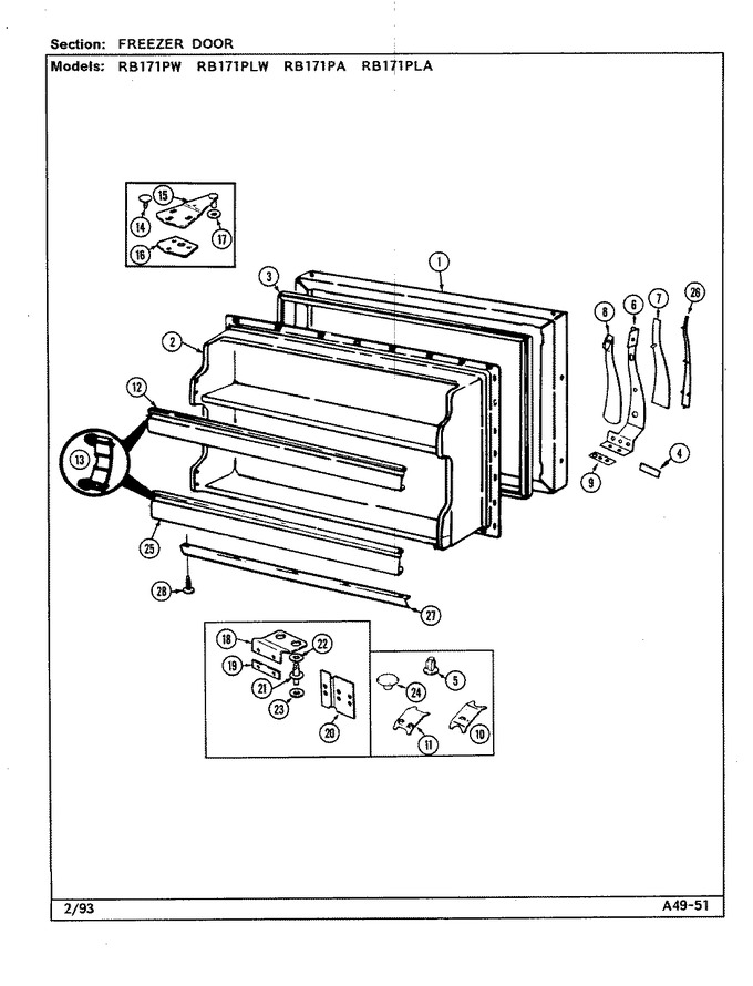 Diagram for RB171PA (BOM: DG23A)