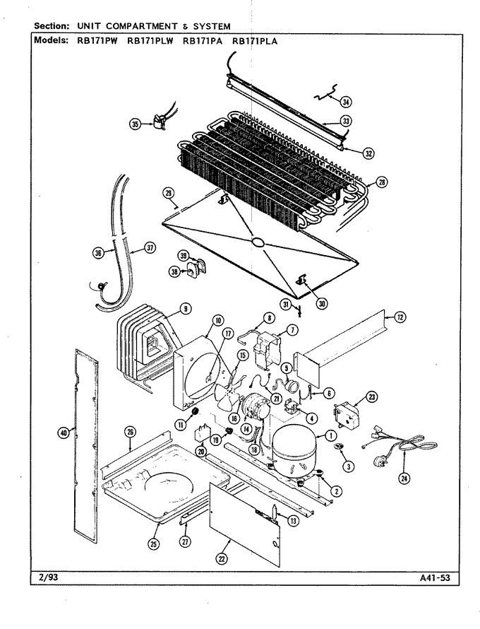 Diagram for RB171PA (BOM: DG23A)
