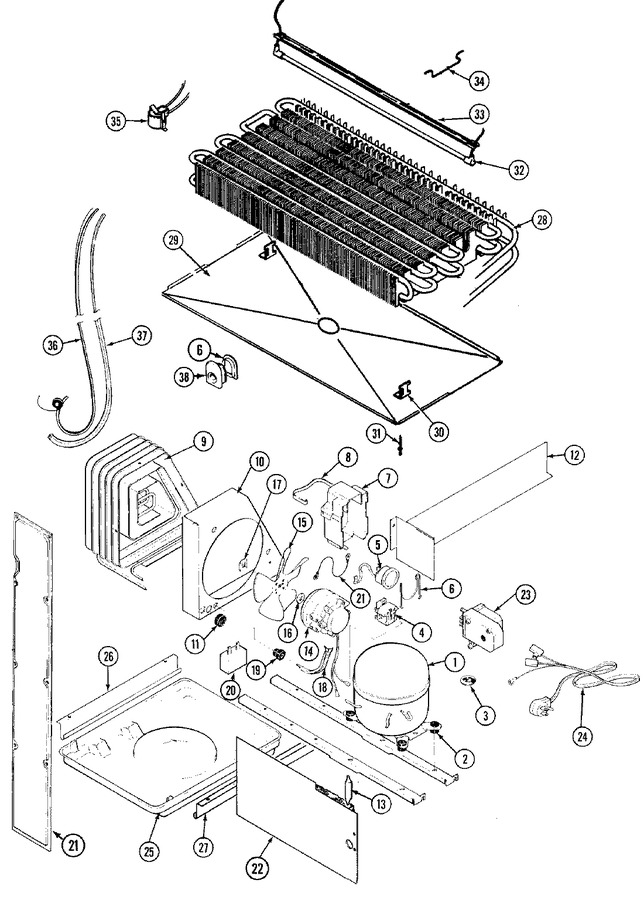 Diagram for RB171PLW (BOM: DG22C)