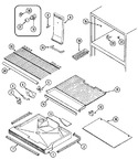 Diagram for 01 - Freezer Compartment