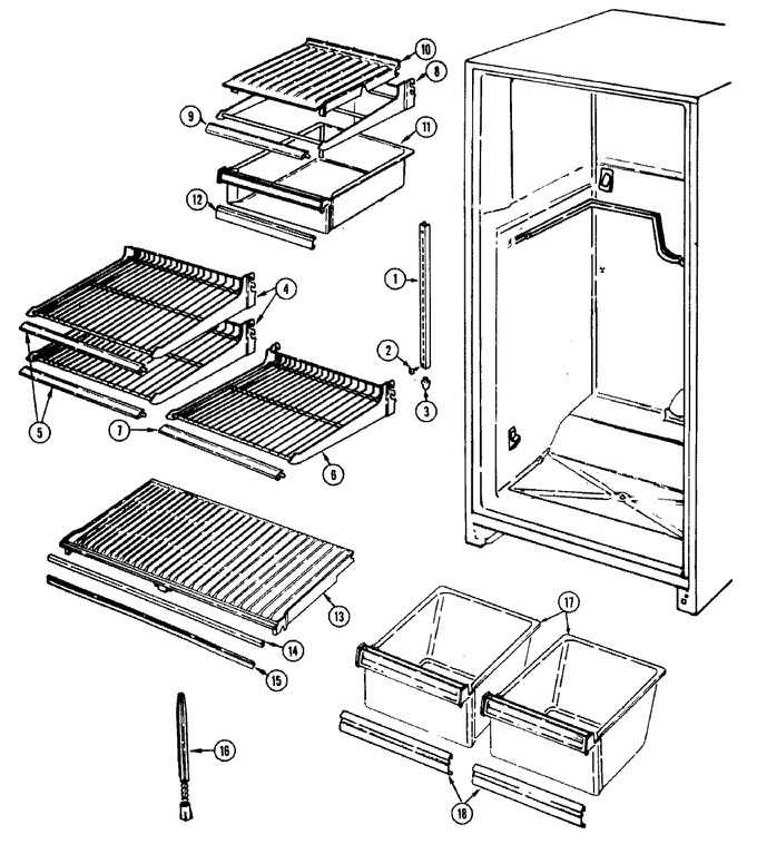 Diagram for RB172PA (BOM: DG33A)