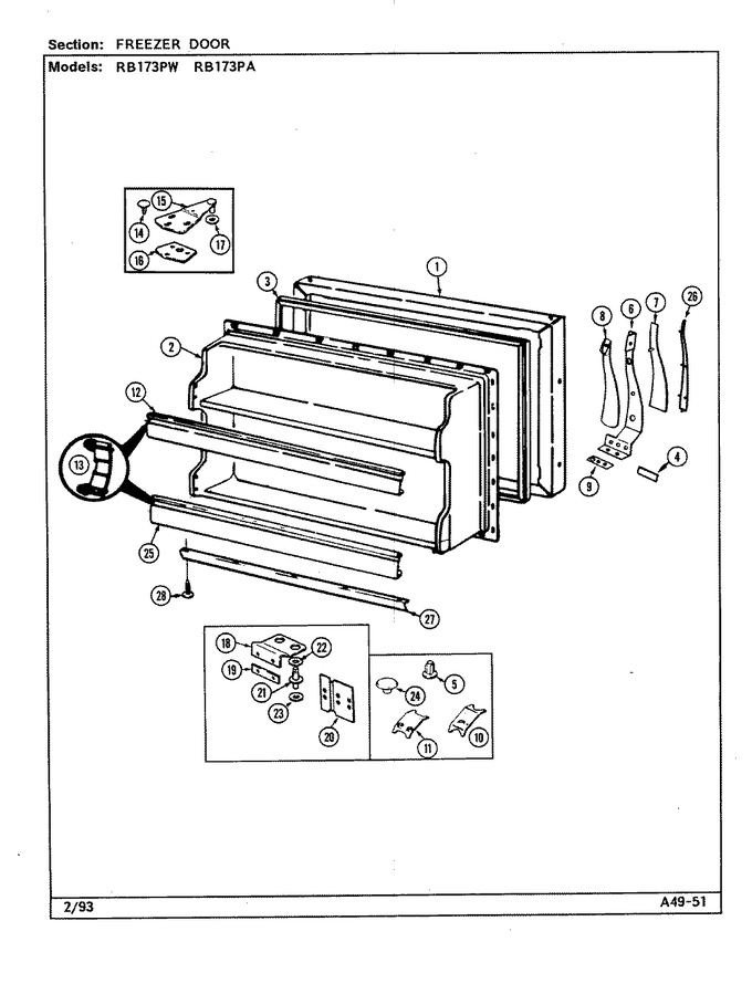 Diagram for RB173PA (BOM: DG35A)