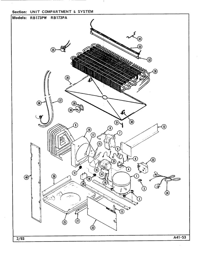 Diagram for RB173PA (BOM: DG35A)