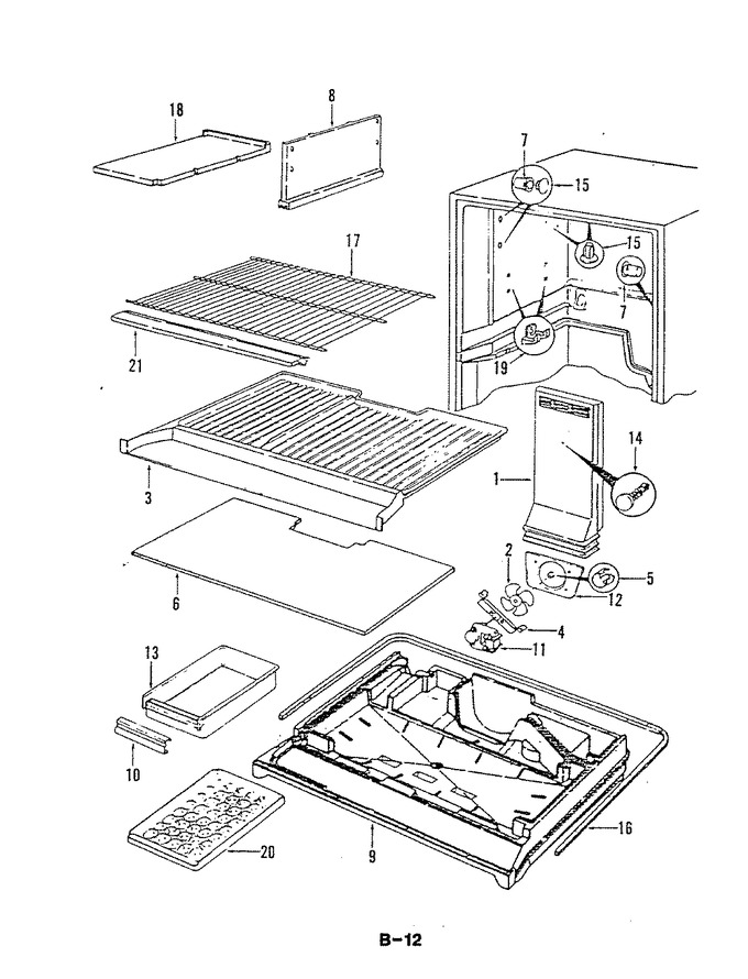 Diagram for RB21EY-3A (BOM: 5C49A)