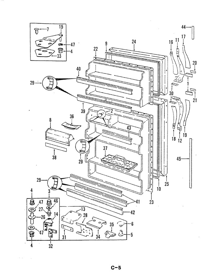 Diagram for RB19EA-2A (BOM: 5C47B)