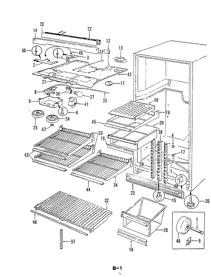 Diagram for RB19EA-2A (BOM: 5C47B)