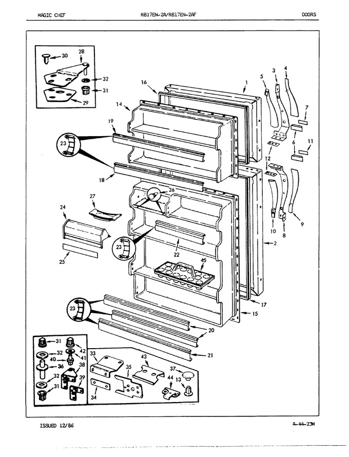 Diagram for RB17EY-2A (BOM: 7C03A)