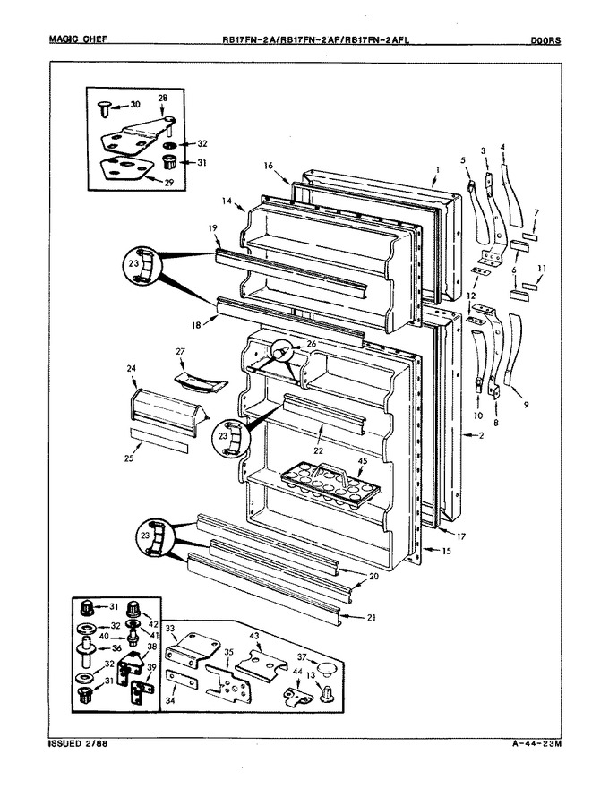 Diagram for RB17FA2AF (BOM: 8C46A)