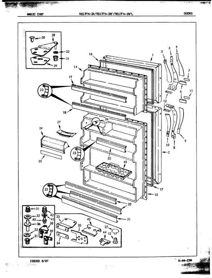 Diagram for RB17FY-2A (BOM: 7C13A)