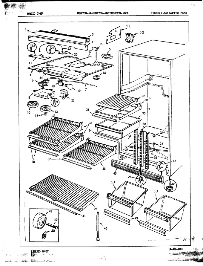 Diagram for RB17FY-2A (BOM: 7C13B)