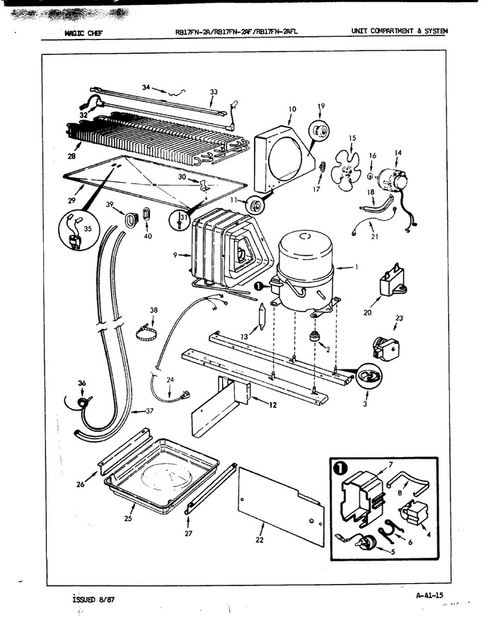 Diagram for RB17FA-2A (BOM: 7C13A)