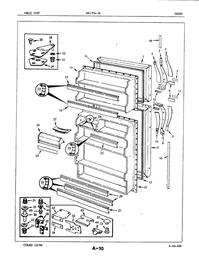 Diagram for RB17FA-3A (BOM: 5E73A)