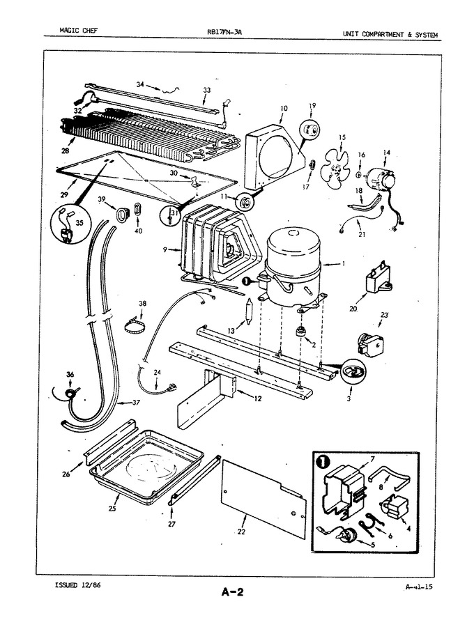 Diagram for RB17FA-3A (BOM: 5E73A)