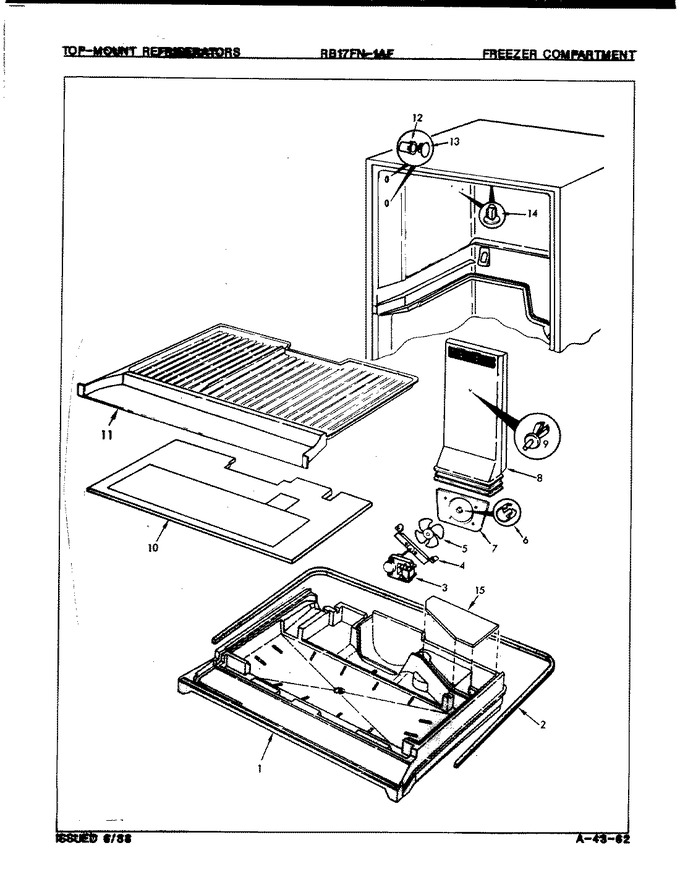 Diagram for RB17FN1AF (BOM: 7D66A)