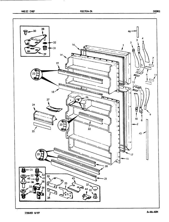 Diagram for RB17GA-3A (BOM: 7C36A)