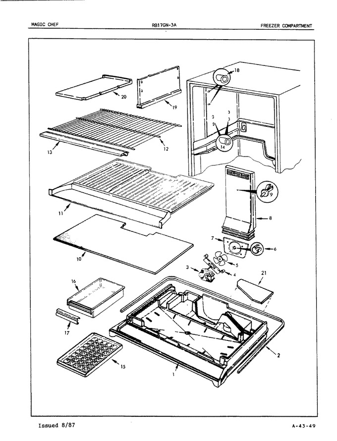 Diagram for RB17GN-3A (BOM: 7C36B)