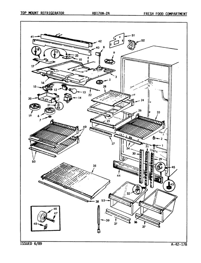 Diagram for RB17HA-2A (BOM: 8C64A)