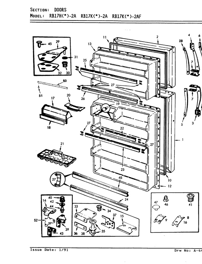 Diagram for RB17HA-2A (BOM: 9B48A)