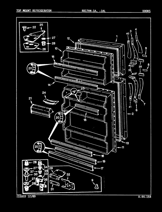 Diagram for RB17HA-3A (BOM: 9B50A)