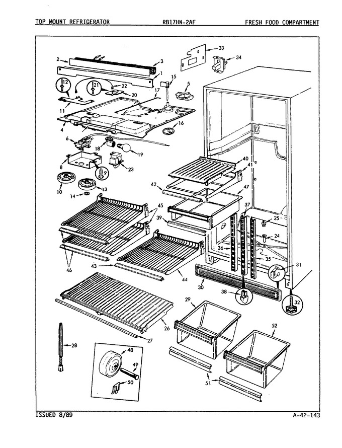 Diagram for RB17HA2AF (BOM: 8C63A)