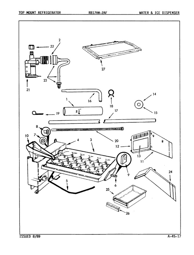 Diagram for RB17HN2AF (BOM: 8C63A)