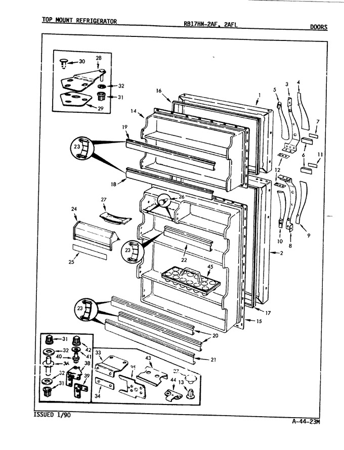 Diagram for RB17HA2AF (BOM: 9B53A)