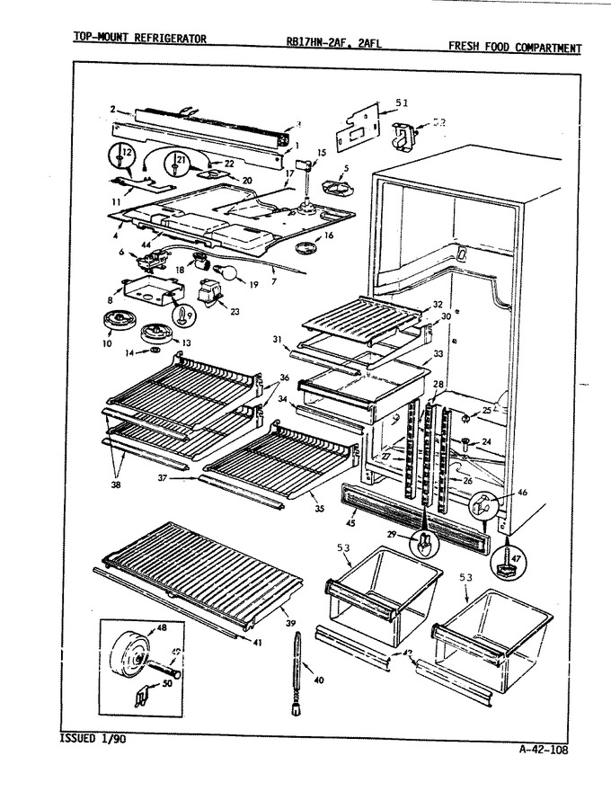 Diagram for RB17HA2AF (BOM: 9B53A)