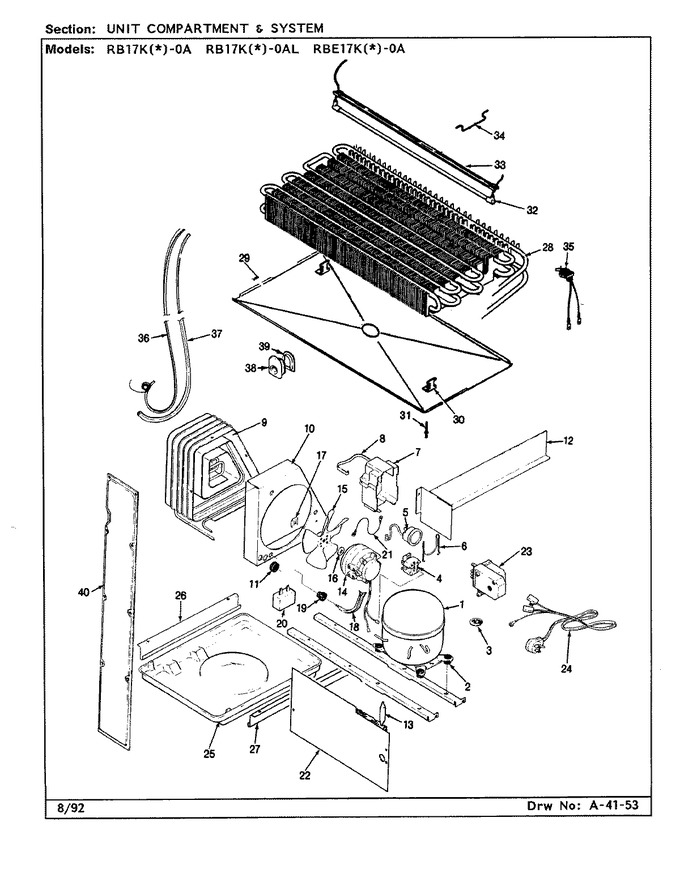 Diagram for RB17KA-0AL (BOM: BG24A)