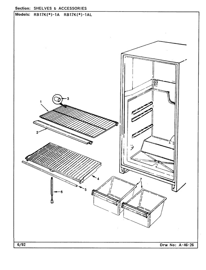 Diagram for RB17KA-1AL (BOM: BG22C)