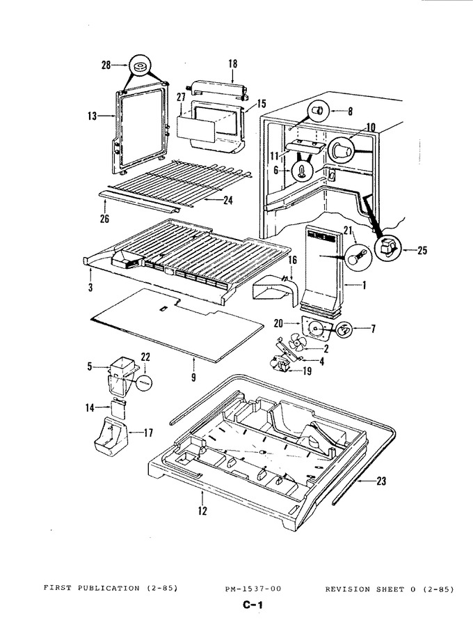 Diagram for RB22CA-3AI (BOM: 4B58A)