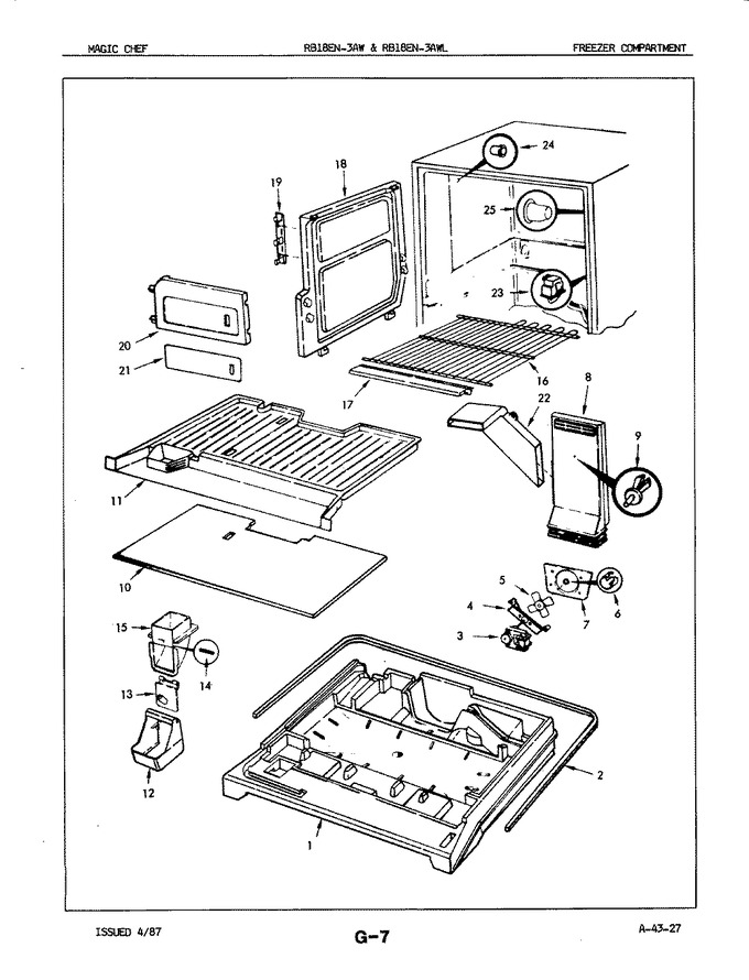 Diagram for RB18EY-3AWL (BOM: 7B03B)