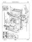Diagram for 02 - Fresh Food & Freezer Door