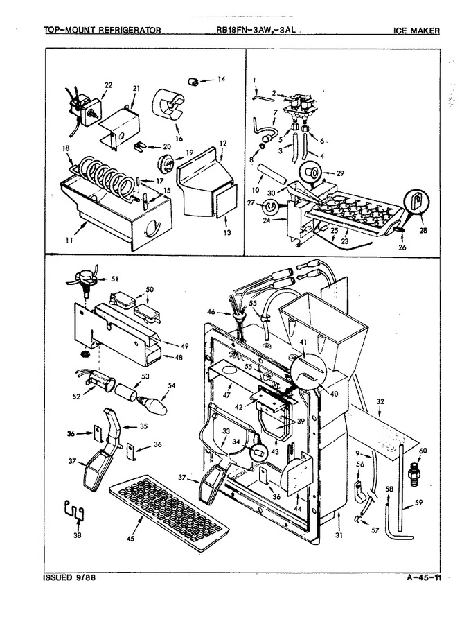 Diagram for RB18FY-3AW (BOM: 7B04A)