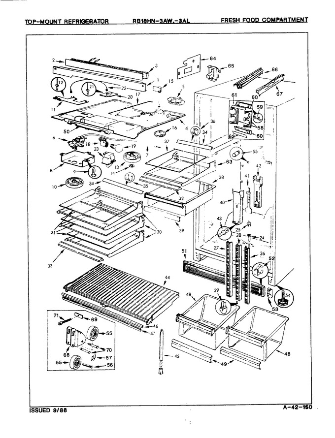 Diagram for RB18HA-3AW (BOM: 8B22A)
