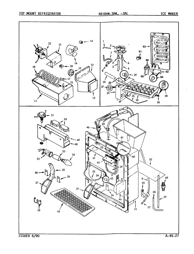 Diagram for RB18HY-3AL (BOM: 8B22B)