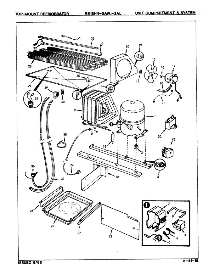 Diagram for RB18HN-3AW (BOM: 8B22A)